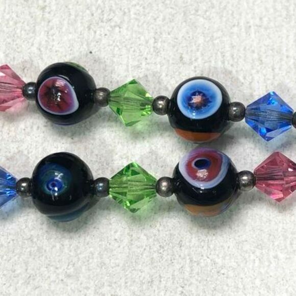 925 Silver Beaded Bracelet - Picture 2 of 3